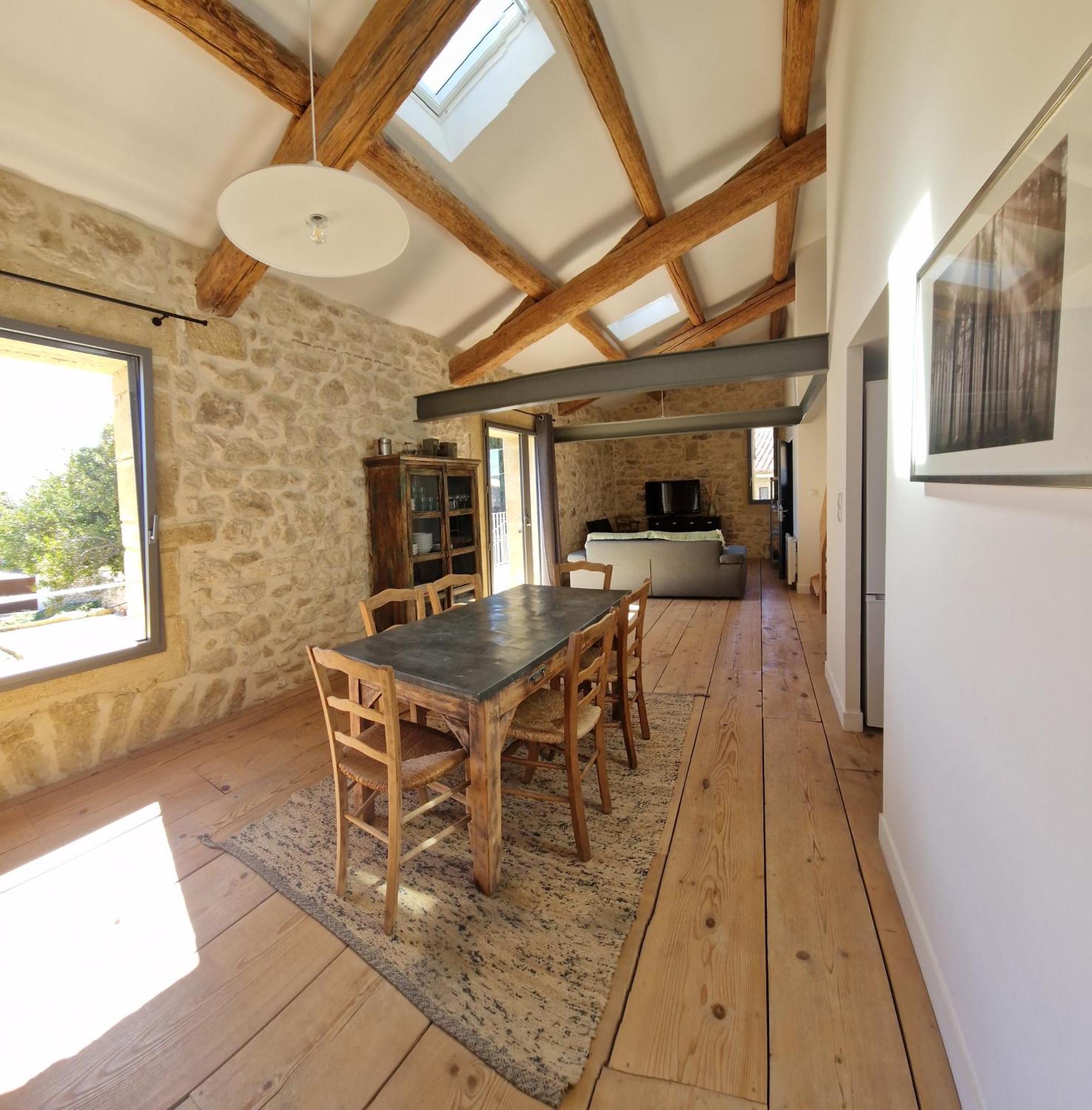 Appartement Dans Un Mas Provencal Renove Saint-Hilaire-dʼOzilhan Zewnętrze zdjęcie