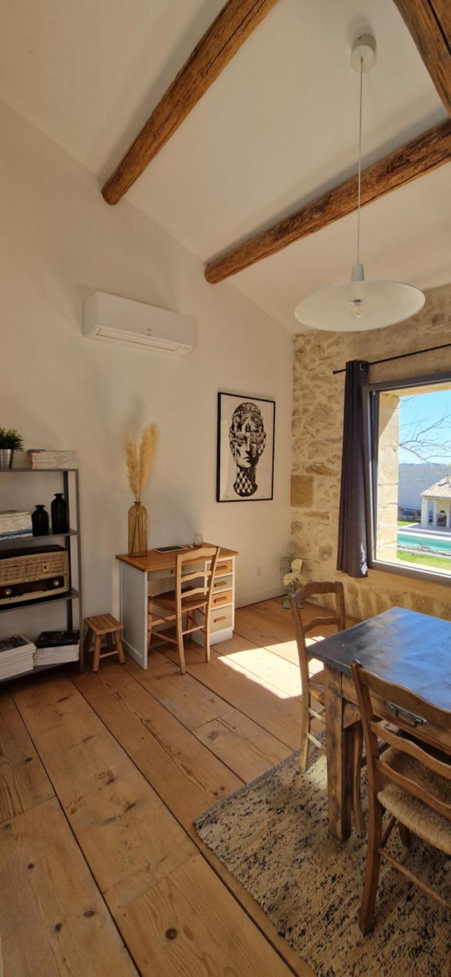 Appartement Dans Un Mas Provencal Renove Saint-Hilaire-dʼOzilhan Zewnętrze zdjęcie