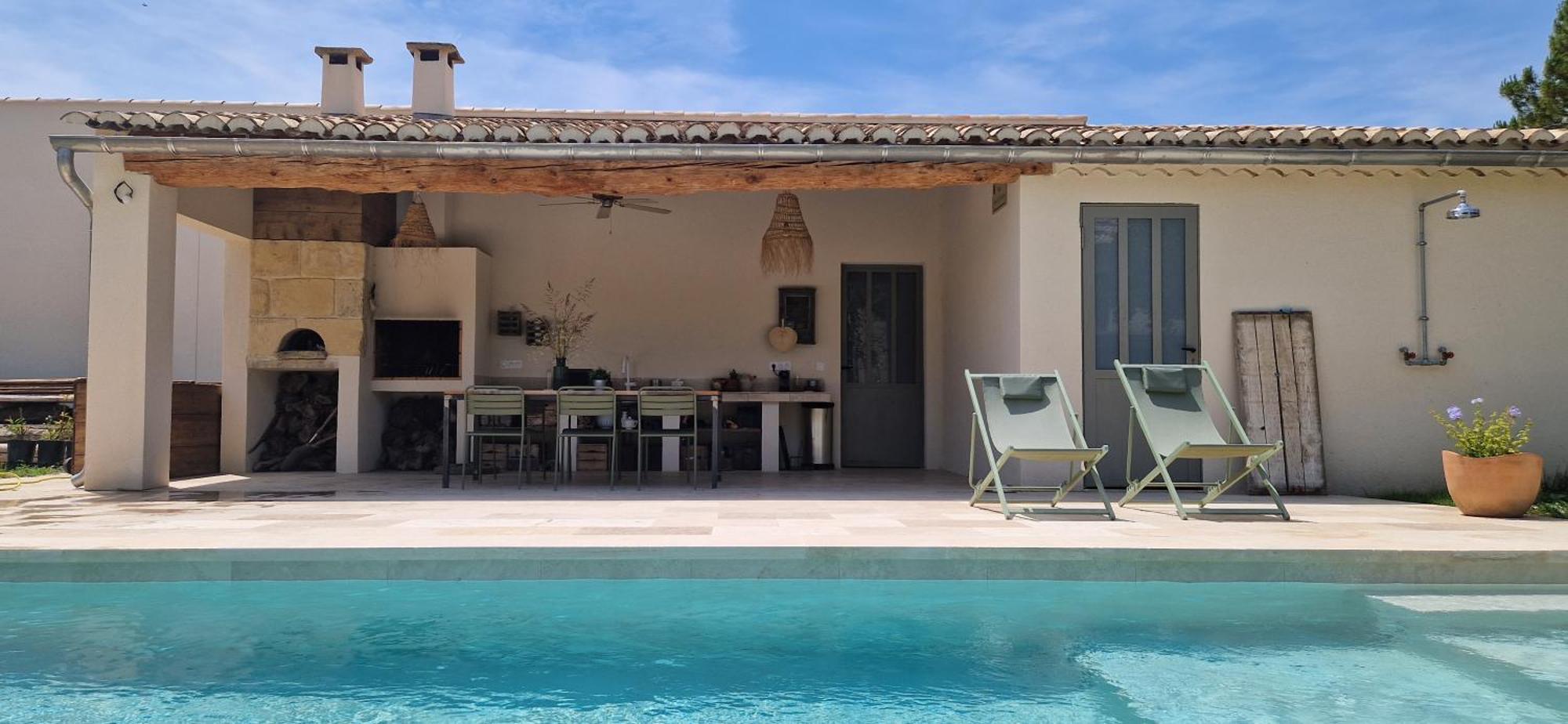 Appartement Dans Un Mas Provencal Renove Saint-Hilaire-dʼOzilhan Zewnętrze zdjęcie