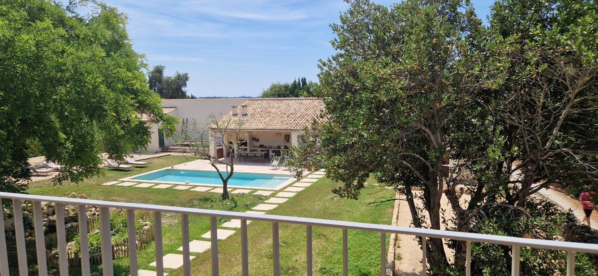 Appartement Dans Un Mas Provencal Renove Saint-Hilaire-dʼOzilhan Zewnętrze zdjęcie