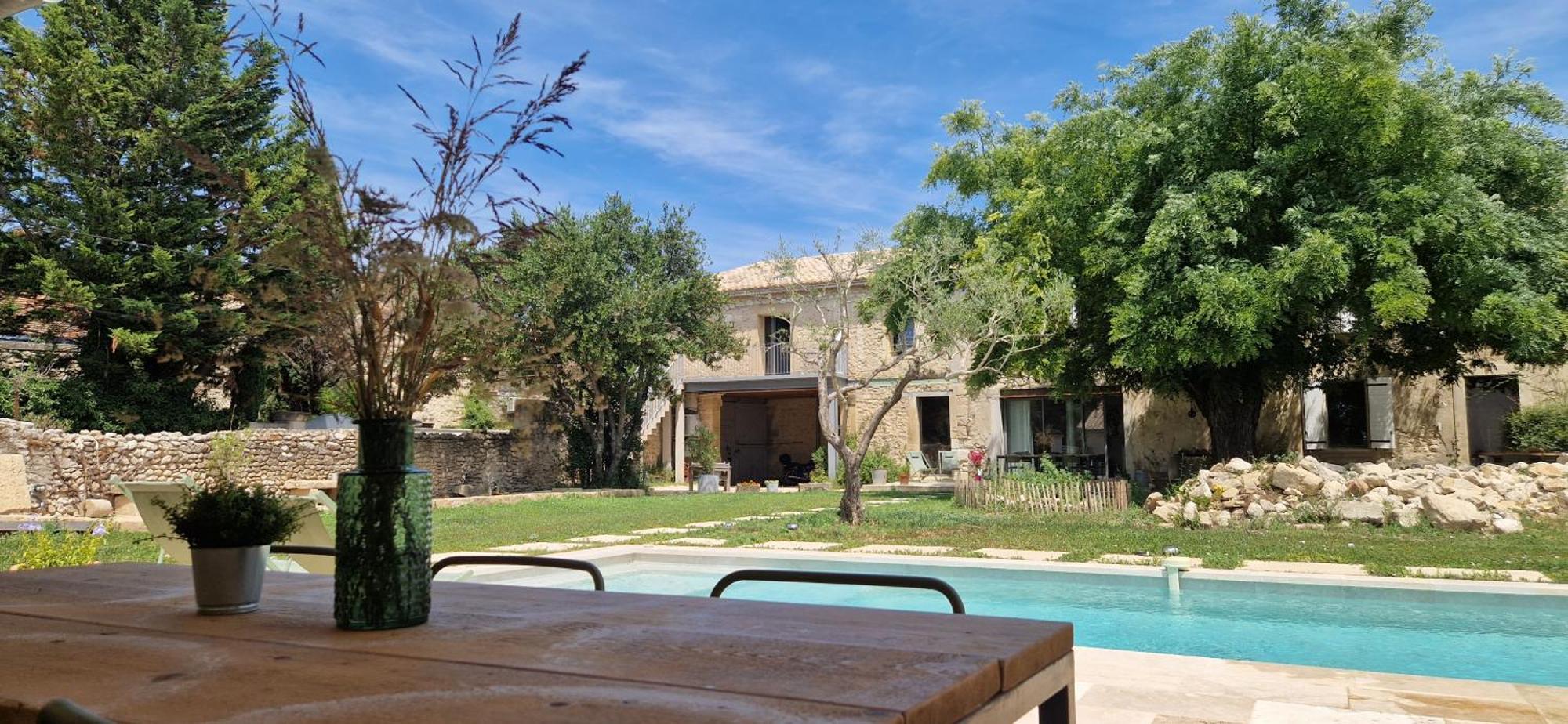 Appartement Dans Un Mas Provencal Renove Saint-Hilaire-dʼOzilhan Zewnętrze zdjęcie